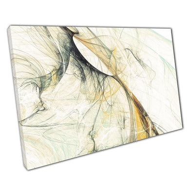 Abstract Black  Gold Wall Art Print - Unique Scribbled Illustration for Home  Office Decor - Print Store