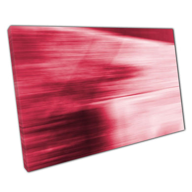 Abstract Red Pink Brushstroke Canvas Art Print: Modern Home Office Wall Decor Digital Painting - Print Store